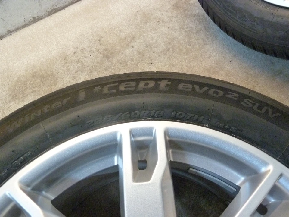 Neue original Range Rover Evoque 1 L538 Winterräder 235/60R18 TMPS Np. 2.380,-- - Bild 3 von 4