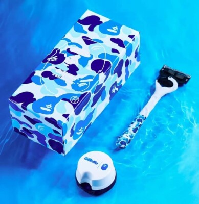 Gillette ProGlide A Bathing Ape コラボセット A BATHING APE Gillette Pro Shield Limited Collaboration