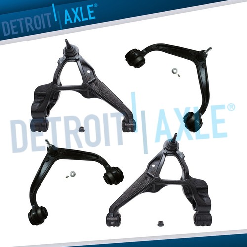 Front Upper Lower Control Arms for 1119 Chevy Silverado GMC Sierra