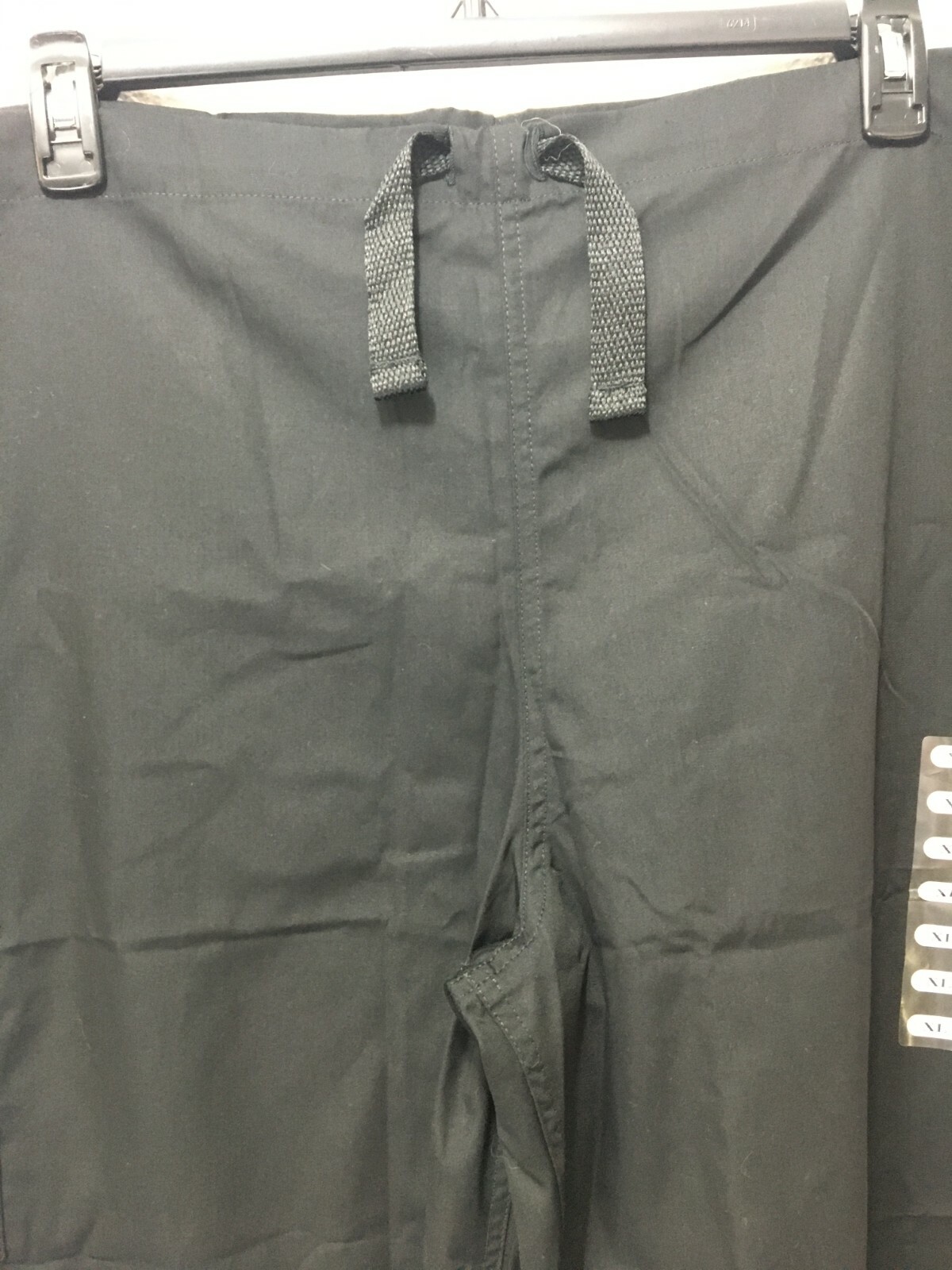 Cherokee Unisex Sz XL Scrub Pants Black NWT RN 93643 Uniform Bottom