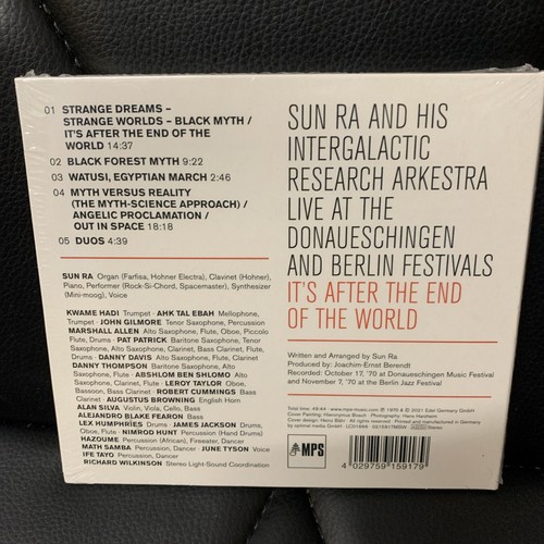 It's after the End of the World von Sun Ra (CD, 2022) VERSIEGELT leichte Spuren auf Hülle - Bild 2 von 2