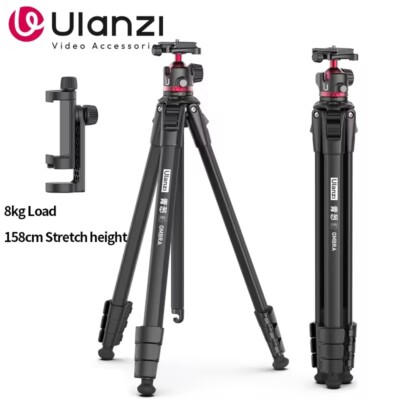 Ulanzi MT-55 Ombra Travel Camera Tripod 360° BallHead Quick Release Plate Tripod