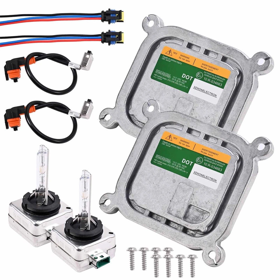 For 10-19 Ford Mustang Xenon Headlight Ballast HID Control Unit Module Computer - Image 3 of 4
