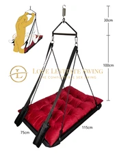 Love Levitate Sex Swing - The Comfortable Sex Swing - BDSM Swing Sex Furniture