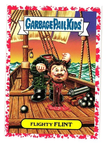 2016 GARBAGE PAIL KIDS SERIES 2 PRIME SLIME TRASHY TV PICK YOUR CARD BLOODY RED - Picture 298 of 323