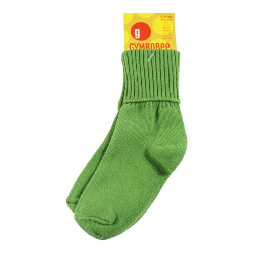 Lote de calcetines básicos de puño rosa y verde vintage para bebés niñas de 4-5 años nuevos con etiquetas - Imagen 2 de 5