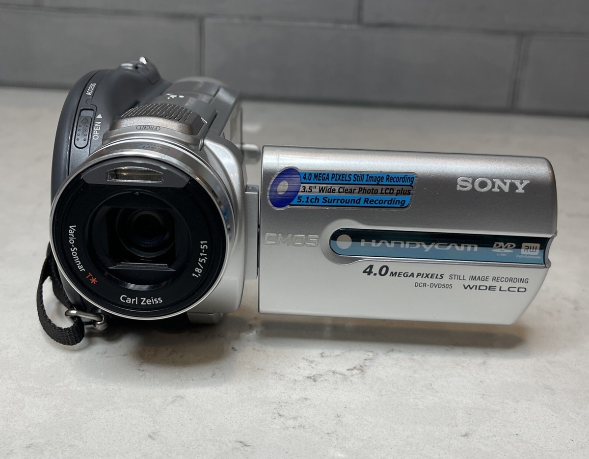 Sony Handycam DCR-DVD505 Digital Video Camera Camcorder NO