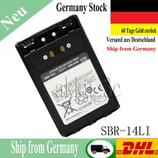 Akku für Yaesu SBR-14, SBR-14Li für Funkger?t, Walkie Talkie (2000mAh 7,4V Li-Io
