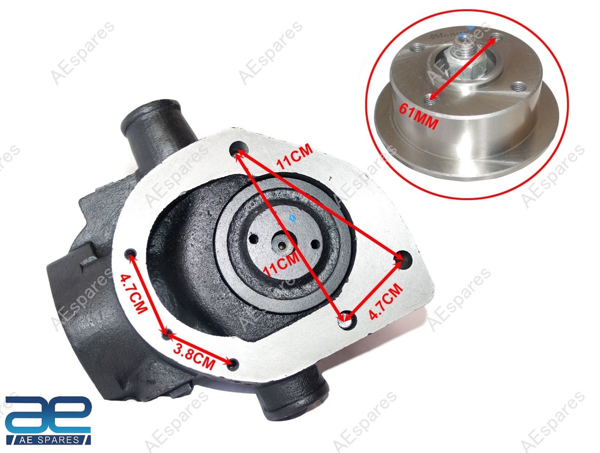 Ensemble De Pompe à Eau Pour Moteur Perkins P-6 Qhl - Pièce Neuve AEspares, Fabriqué En Inde