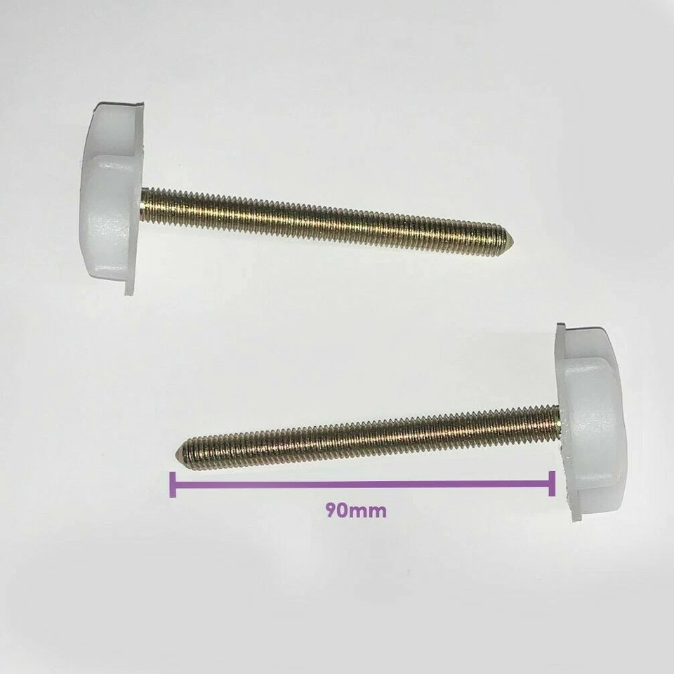 Strong Headboard Fitted Bolts Screws For Divan Bed Base Extra Long M8 x 90mm