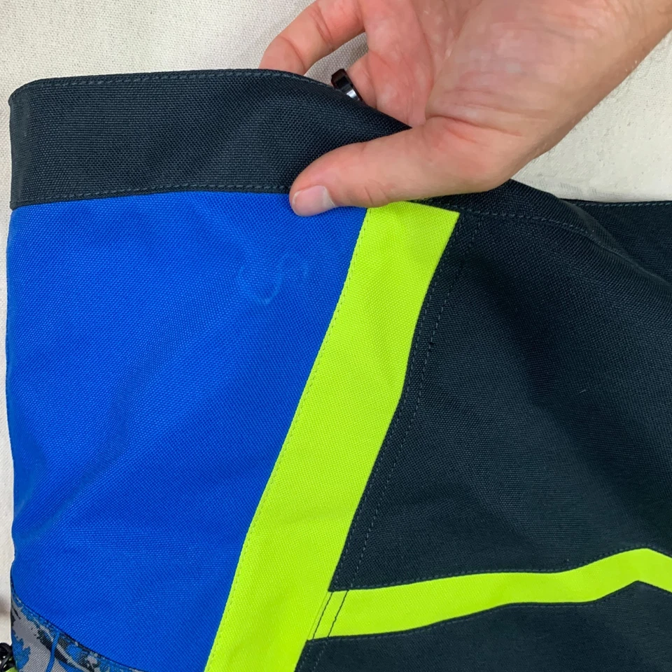 Chaqueta de acelerador Polaris Racing moto de nieve FXR para hombre pequeña estampado azul Foto 4 de 4