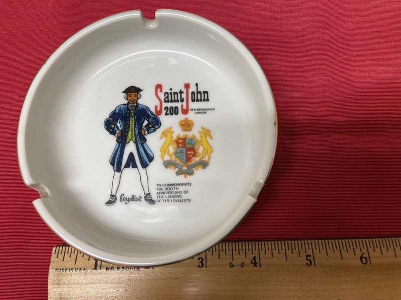 Saint John 200 Loyalist Commeroative Ash Tray