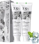 Pair 2 x 4.23 oz - 7.5% Nano Hydroxyapatite Toothpaste Deep Cleaning Toothpaste