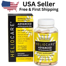 Heliocare Advanced Niacin B3 – Skin Health & Antioxidant Support, 120 Capsules