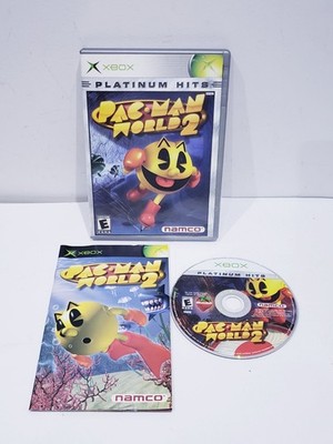 Pac-Man World 2 (Microsoft Xbox, 2002) With Manual TESTED
