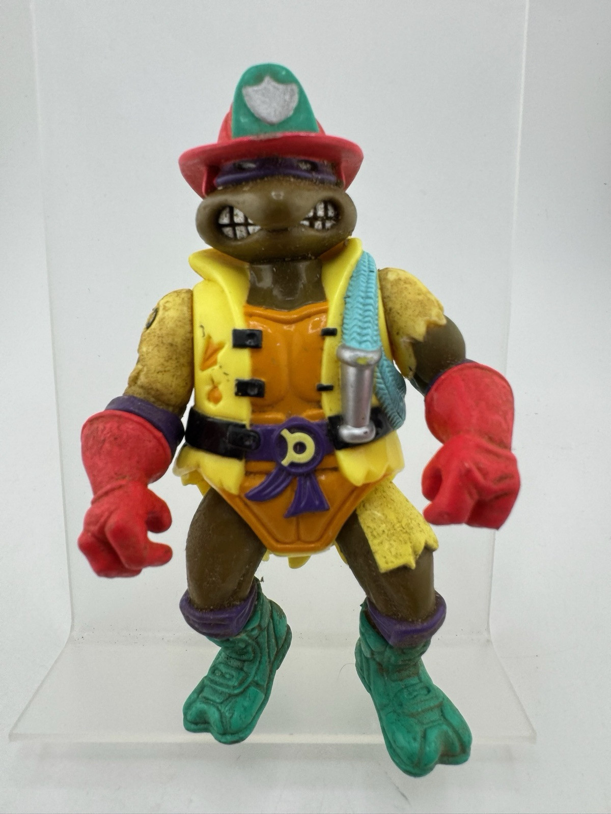 VTG 1991 TMNT Teenage Mutant Ninja Turtles Hose 'Em Down Don Playmates