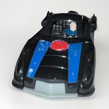 McDonald's The Incredibles Black Toy Car with Character Inside 2004