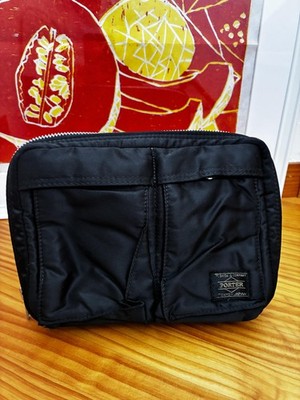 PORTER Yoshida TANKER System Binder 6 Ring Black Organizer Made in Japan
