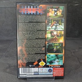 Sega Saturn Burning Rangers VGC CIB PAL UK Release Complete With Manual Rare