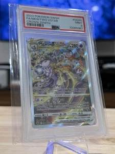 Pokémon TCG Mewtwo VSTAR GG44/GG70 Crown Zenith Galarian Gallery PSA 9
