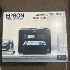 Brand New Epson WorkForce Pro WF-7840 Wireless Wide-format All-in-One Printer