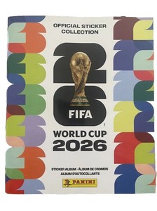 2026 Panini FIFA World Cup Sticker Album Book Soft Cover