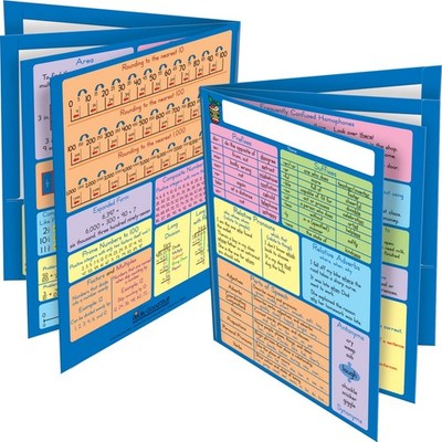 12 PCS Common Core Resource Fourth Grade Classroom Folders School Supplies