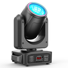LED Rainbow Effect 200W RGBW Zoom Moving head light 18Prism Stage Lighting