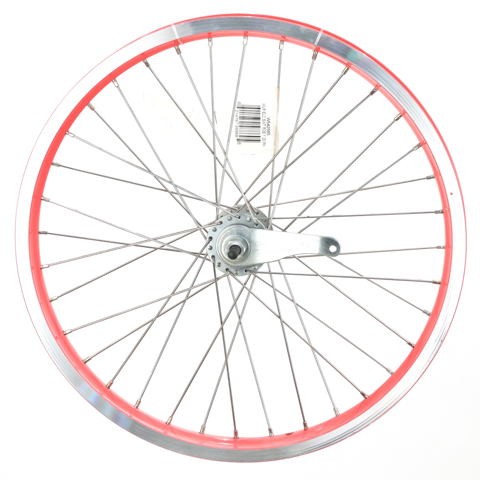 Electra Sweet Ride 20'' Pink Cruiser Wheel, Clincher, Circlip, Coaster Brake