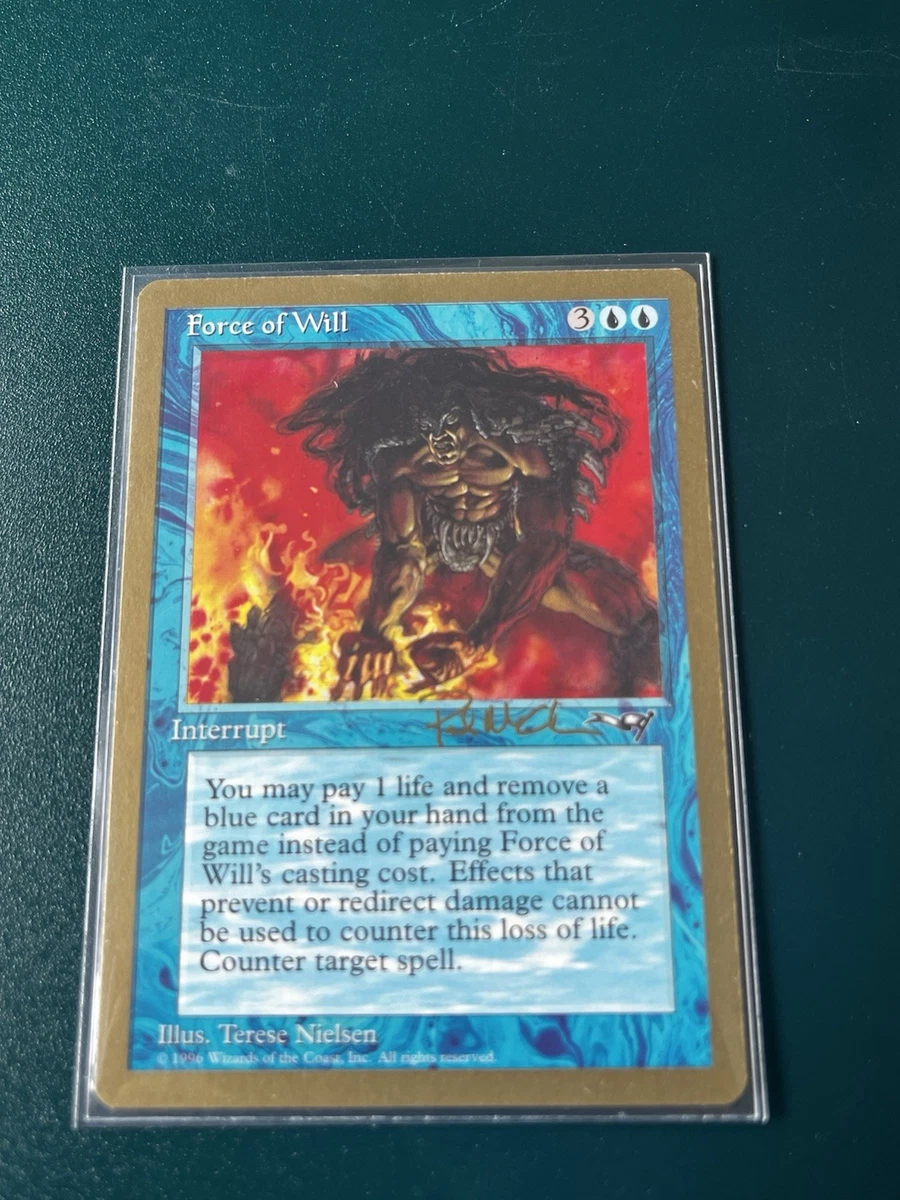 Force of Will TCG Uncommon Individual Collectible Card Game Cards