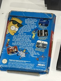 Nintendo NES the Simpsons Bart vs the Space Mutants Cartridge PAL