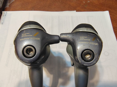 Shimano 105 ST-1055 STI Shifters 2 x 8 Speed Rebuilt Guaranteed Eight Double