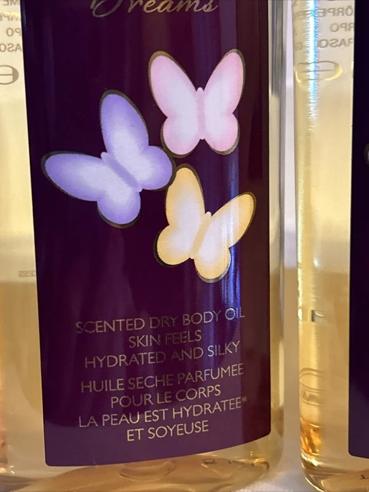 3x Mariah Carey Dreams Aceite Corporal Seco Perfumado Hidratado y Sedoso 4.2oz ¡Al Por Mayor! Foto 3 de 4