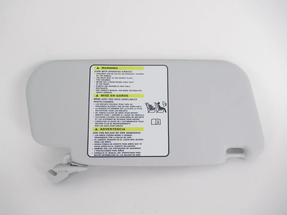 Parasol izquierdo conductor genuino OEM Mopar Fiat 5NE15MS7AA 2014-2020 500 L Foto 2 de 3