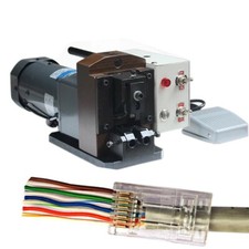 Automatic RJ45 Connector Lan Cable Crimping Machine Ethernet Crimp Machine