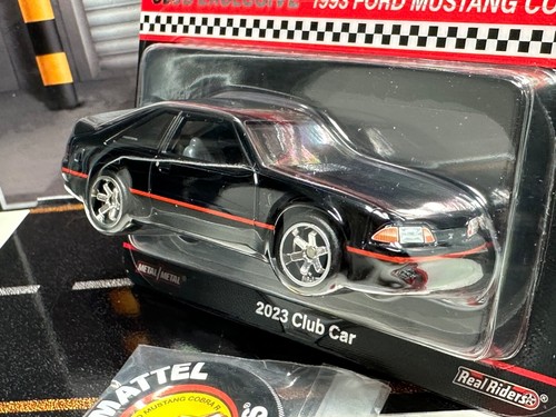 Ford Mustang Cobra R 2023 Redline Club 1993 RLC Hot Wheels RLC exclusivo negro - Imagen 5 de 8