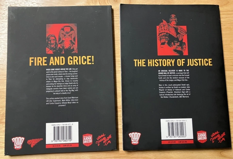 Judge Dredd: Inferno (2012), Origins (2013), Death Aid (2001) (TPB); Ezquerra Foto 2 de 4