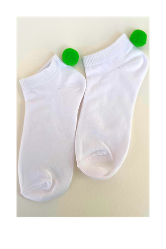 Socks - Tennis/Golf Pom Pom Socks Tennis, Golf , sport, Fun, Fits sizes 4 to 10 - Picture 8 of 11