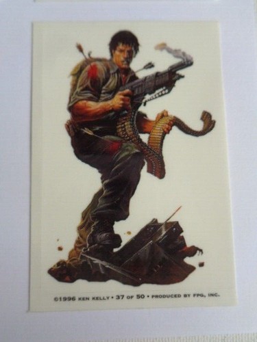Individual Stickers Of Mike Ploog / Bernie Wrightson & Ken Kelly inc Auto No 16 - Picture 115 of 126