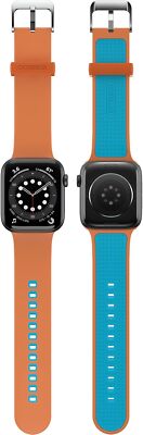 OtterBox All Day Band for Apple Watch 42mm/44mm/45mm - Afternoon (Orange/Blue)