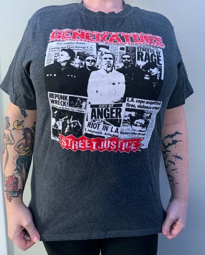 THE GENERATORS Punk Band Shirt Unisex T 
