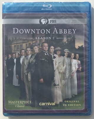 Downton Abbey - Season 1 Masterpiece UK Edition (Blu-ray 2-Disc Set, 2011) - NEW
