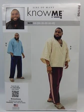 Know Me by Mimi G 11788 Men's Hoodie Pants Pattern 2025 Uncut 34-42 Sins of Many
