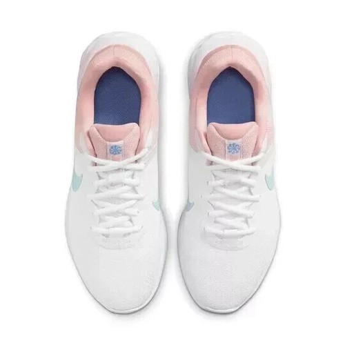 Nike Revolution 6 DC3729-100 Sneakers Women's Pink White Running Shoes GBNC164 - Picture 10 of 42