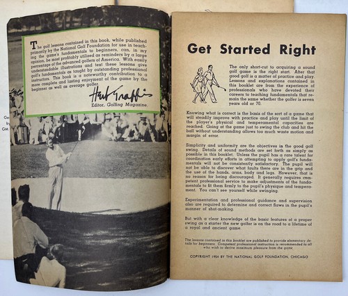 Lot of 3 1950 's General Motors Employee Relations Brochures on Sports Golf Swim - Picture 3 of 11