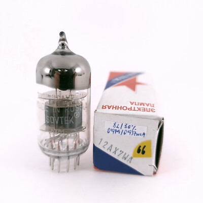 1 X 12AX7WA SOVTEK TUBE. 2000s PROD. 3 GLIMMER. 66. CH167