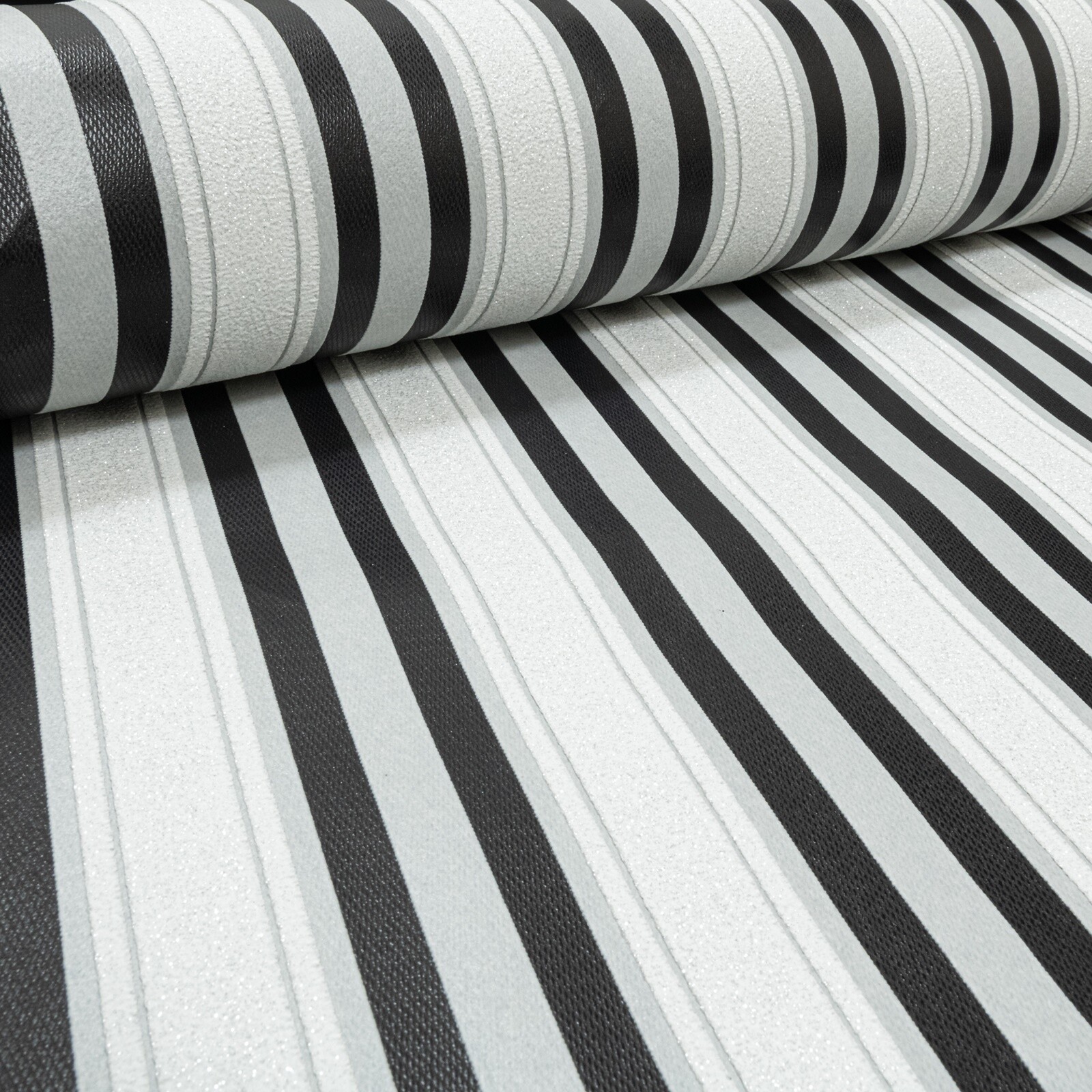 Glitter Striped Wallpaper Paste The Wall Textured Heavy Vinyl Feature