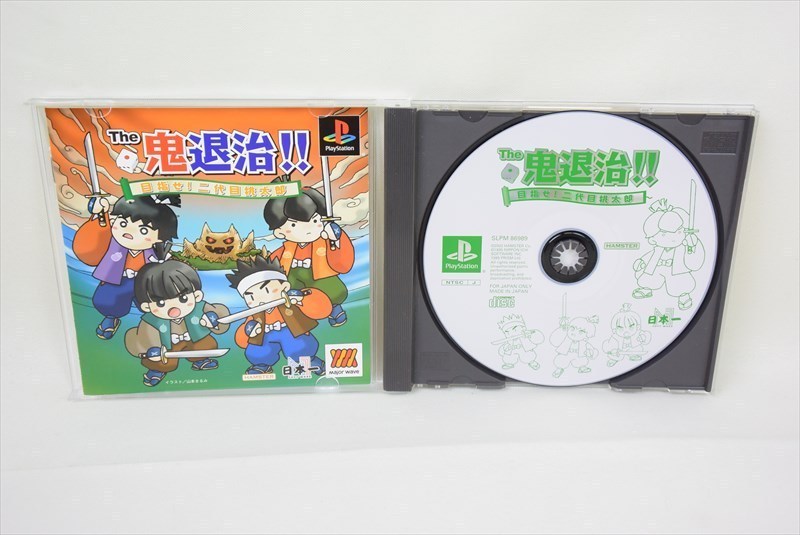 THE ONI TAIJI SLPM 86989 PS1 Playstation Good Condition PS