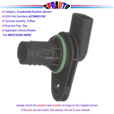 Camshaft Position Sensor For Mercedes-Benz C300 C350 E300 E350 GLE350 2769051100