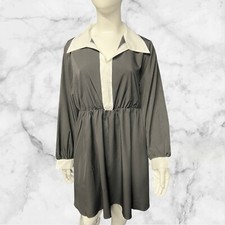 BNWOT Shein Monochrome Collared Dress Size 4XL ( Size 24 ) 